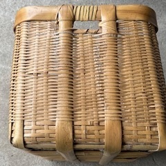 骨董◆カゴ入れ物◆中古◆手渡しのみの画像
