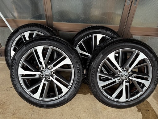 カローラクロス Zグレード 純正アルミホイール タイヤ 4本セット