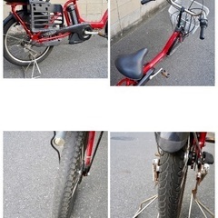 {受付中}🔴⭐️超特価⭐🔴 電動自転車 ブリヂストン 20インチ 子供乗せ 中古 082702の画像