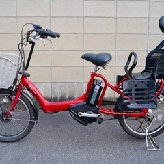 {受付中}🔴⭐️超特価⭐🔴 電動自転車 ブリヂストン 20インチ 子供乗せ 中古 082702の画像