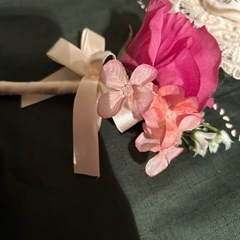 結婚式のブーケ、ブートニア　２点セット の画像