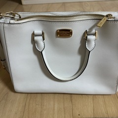 MICHAEL KORS マイケルコース ハンドバッグ ショルダーバッグ ホワイトの画像