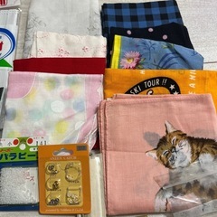 ピアス ハンカチ 手芸 雑貨色々の画像