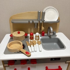 Hape キッチンセットの画像