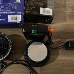 ペルチェ一体型ファンバッテリーセットの画像