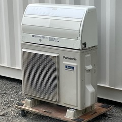 取付け可 ! !◇パナソニック エアコン 18畳用 2018年 自動お掃除 エコナビ　単相200V CS-X567C2 高圧洗浄済み ! 保証付き ! !の画像