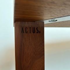 ACTUS FB2 ダイニングテーブル　ウォールナット　オイル仕上げの画像