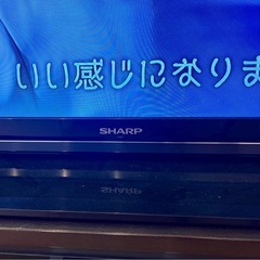 80インチ大画面液晶テレビシャープアクオスの画像