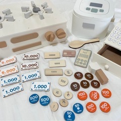 木製おままごとセットの画像