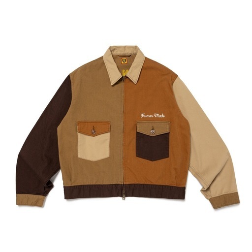 【新品】HUMAN MADE ZIP-UP WORK JACKET Lサイズ