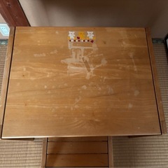 キッズデスクチェアセットの画像