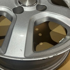 社外アルミホイール　14×5.5J＋40　PCD100 4穴　　の画像
