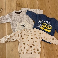 80サイズ　トレーナー　長袖　男の子1４着セットミキハウス、Nextなど 男の子の画像