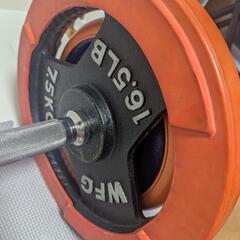 バーベル32キロセットの画像