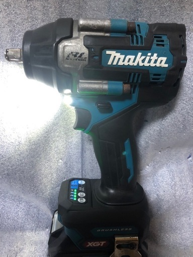マキタコードレスインパクトレンチ TW007GZ、中古美品、本体のみ