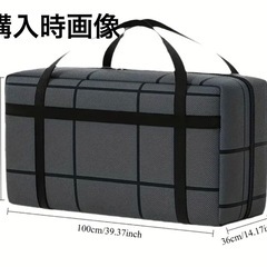 ホーム用衣類収納ボックス 大容量 特大サイズ 冬服・布団専用 引越し＆梱包用 の画像