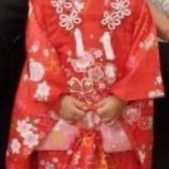 正絹　七五三　被布着物セット　3歳　女の子の画像