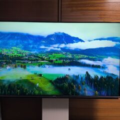 テレビとテレビ台セットの画像