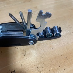 マルチ工具 自転車工具携帯工具 サドルバッグへ収納可能の画像