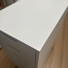 IKEA ALEX アレクス 引き出しユニット ホワイト 36x58×70cmの画像