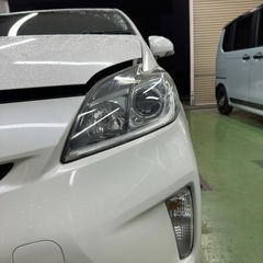 【出張OK】車のヘッドライト黄ばみ・曇り除去／ピカピカに磨きます✨の画像