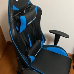 GTRACING ゲーミングチェア オットマン付き の画像
