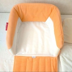 【良品】ファルスカ　ベッドインベッド　ベビー寝具　寝返り　吐き戻し防止枕付き の画像