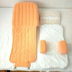 【良品】ファルスカ　ベッドインベッド　ベビー寝具　寝返り　吐き戻し防止枕付き の画像
