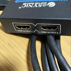 HDMI分配器　スプリッター　eSynic「2 WAY HDMI Splitter」HDMI分配器の画像