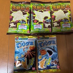 キャラパキ3個  釣りグミ2個