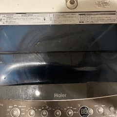 ハイアール 4.5kg 全自動洗濯機 Haier JW-C45A-Kの画像