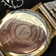 VALENTIN DOMANI ファインゴールド純金ダイアル 時計の画像