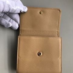 美品 CHANEL シャネル Wホック 折り財布 ②の画像