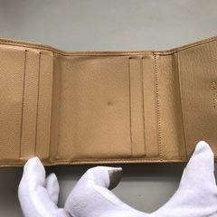 美品 CHANEL シャネル Wホック 折り財布 ②の画像