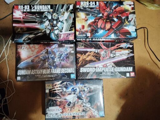 HGガンプラ5個セット