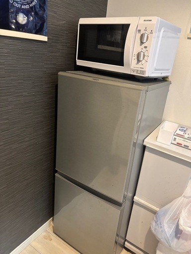 冷蔵庫、電子レンジ