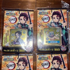 鬼滅　シール列伝6セットの画像