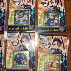 鬼滅　シール列伝6セットの画像