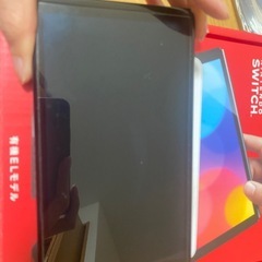 Nintendo Switch（有機ELモデル） Joy-Con(L)/(R) ホワイト　箱付属品全てありの画像