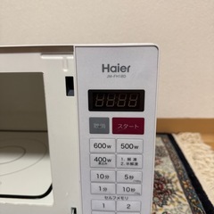 【9/13まで】Haier 単機能電子レンジ JM-FH18D 600W ヘルツフリーの画像