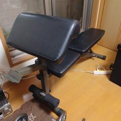 筋トレセット　ダンベル　トレーニングベンチの画像