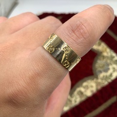 GUCCI グッチ アイコンリング　10g 約21号　750 18金の画像