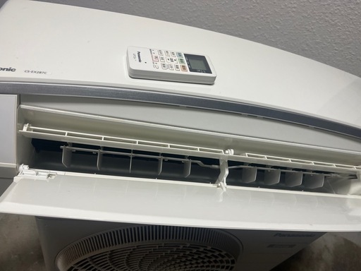 「決まりました」
基本取り付け工賃込み　 パナソニックエアコン CS-EX287C-W 主に8-10畳100V 2018年製♻️引き取