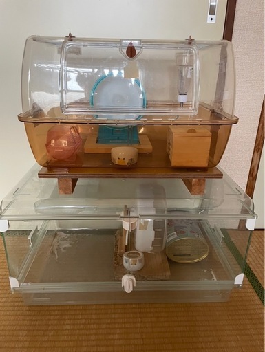 ハムスターゲージ2点➕付属品おまけ