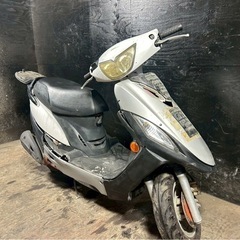 ★支払い総額3.6万円★関東圏内即日配送可能！キムコ　Vリンク125  4スト、集中キー！サイスタ付き！フロントディスクブレーキ！の画像