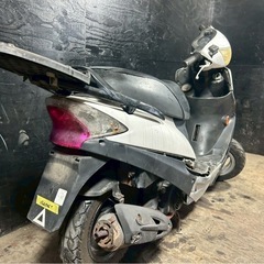 ★支払い総額3.6万円★関東圏内即日配送可能！キムコ　Vリンク125  4スト、集中キー！サイスタ付き！フロントディスクブレーキ！の画像