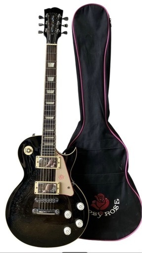 GYPSY ROSE ジプシーローズ エレキギター レスポールタイプ ソフトケース付き