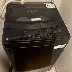 【生活家電３点セット】冷蔵庫・洗濯機・電子レンジ（全てブラック）の画像