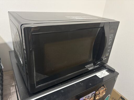 【生活家電３点セット】冷蔵庫・洗濯機・電子レンジ（全てブラック）