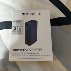 mophie powerstation mini BLACK 新品未使用 定価以下半額以下の画像